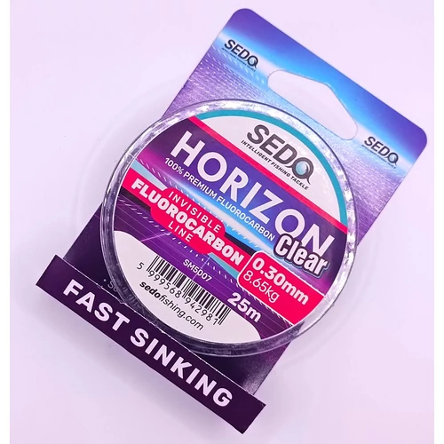 SEDO Horizon Clear fluorocarbon - 0.14mm 25m 2.11kg - Image 4