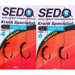 SEDO Krank Specialist Barbless - Szakáll Nélküli Előkötött bojlis horog előke - 4 - Image 4