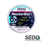SEDO Masterline 8X Special Braid Line – Black Edition - 10m - 0.20mm 15.3kg 10m - Image 3