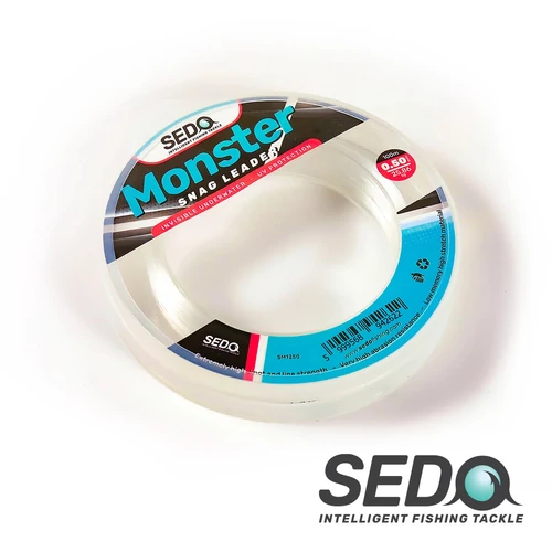 SEDO Monster Snag Leader - Invisible 100 Méter - 0.55mm 28.75kg - Image 3
