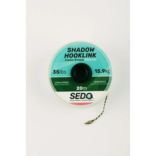 SEDO Shadow Hooklink - Fonott Előke Zsinór - Camo Brown 25lbs - 11.3kg 20m - Image 3