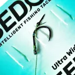 SEDO Ultra Wide Barbless Feeder - Előkötött Szakáll Nélküli Feeder Előke - 12-es 0.14mm fonott damil - 10mm tüske - Image 8