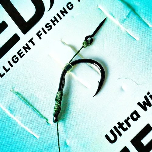 SEDO Ultra Wide Feeder - Előkötött Feeder előke - 4-es 0.18mm fonott damil – 15mm tüske - Image 10