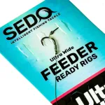 SEDO Ultra Wide Feeder - Előkötött Feeder előke - 8-as 0.14mm fonott damil - 10mm tüske - Image 3