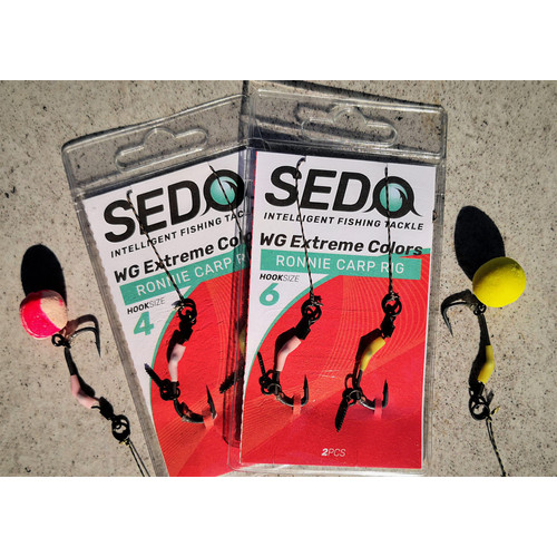 SEDO WG Extreme Colours Ronnie Carp Rig Előkötött bojlis előke - 6 - Image 3