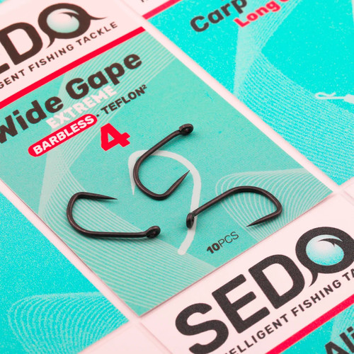 SEDO Wide Gape Extreme Barbless - Szakáll nélküli - 8 - Image 4