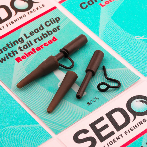 SEDO XCasting Lead Clip With Tail Rubber - Reinforced - Image 2