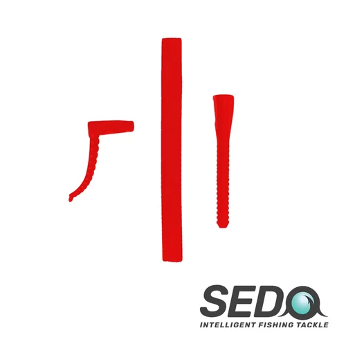 SEDO ZIG Rig complete DARK SET - Red - Image 3