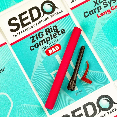 SEDO ZIG Rig complete DARK SET - Red - Image 4