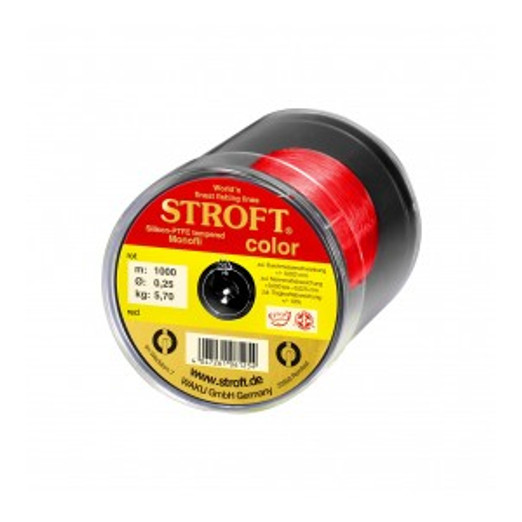 Stroft Color Red főzsinór 1000m 0,25mm