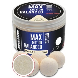 Haldorádó Max Motion Boilie Balanced 20mm - Juhar & Banán, balanszírozott bojli 70g