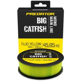 Haldorádó Predator Catfish Line Mono Fluo Yellow 0,80mm 45,85kg 300m, monofil zsinór