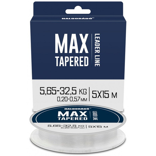 Haldorádó Max Tapered Leader 5x15m 0,20-0,57mm dobóelőke