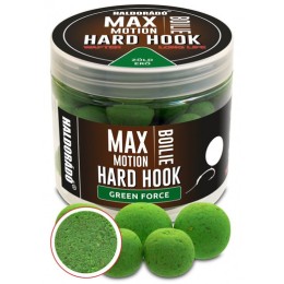 Haldorádó Max Motion Boilie Hard Hook Wafter 24, 30mm - Green Force, csalizó bojli 100g