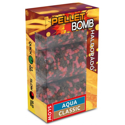 Haldorádó Pellet Bomb Slow - Aqua Classic, etető pellet 3 db/csg