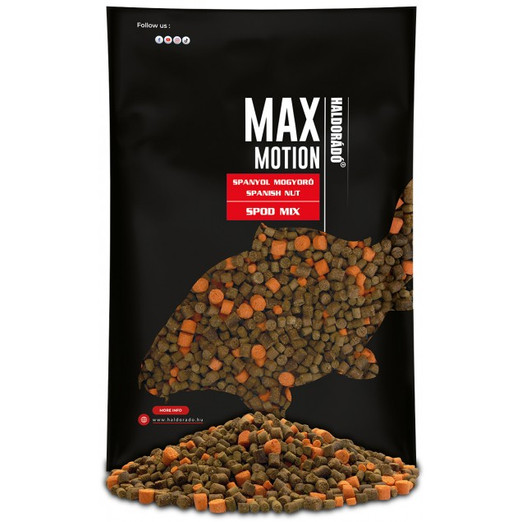 Haldorádó Max Motion Spod Mix - Spanyol Mogyoró, etetőanyag 750g