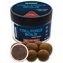 Haldorádó Krill Force Boilie Hard Hook Wafter 24, 30mm - Krill Hot Spicy wafters horogcsali, 100g
