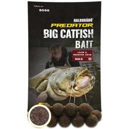 Haldorádó Catfish Bait Boilie 30+ Liver & Monster Crab, harcsázó bojli 1kg