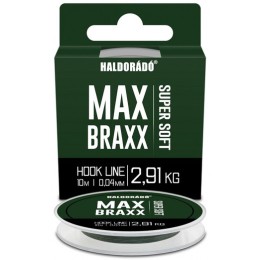 Haldorádó Max Braxx - Super Soft Hook Line 10m 0,10mm 5,58kg fonott előkezsinór