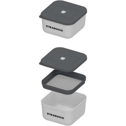 Trabucco Baitsafe Box 1,6l vent & mesh riddle, szellőző csalitartó doboz hálós betéttel
