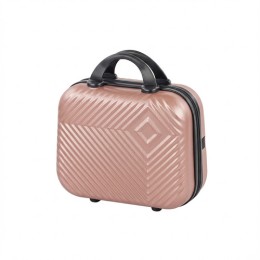 TraveLux Pro kézi bőrönd keményfedeles 28x36x16 cm rosegold