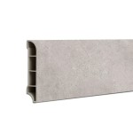 Vinyl SPC padlószegély Aurora fagyos mészkő 2400x60x12 mm