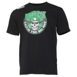 Madcat skull t-shirt l black fekete póló
