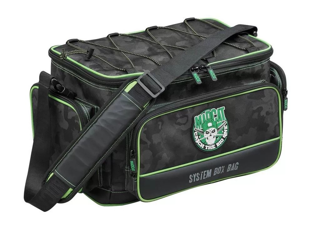 Madcat system box bag 25x50x30cm 18l 3 boxes pergető táska