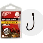 Benzar Barbless Round Feeder Horog 8db/csomag - Image 2