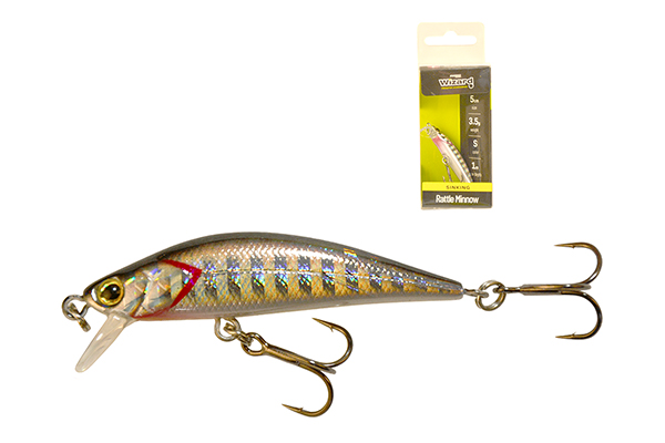 Wizard Rattle Minnow Sinking Wobbler - Image 4