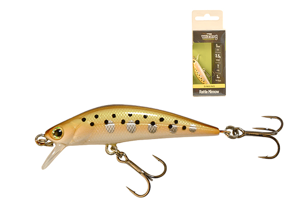 Wizard Rattle Minnow Sinking Wobbler - Image 5