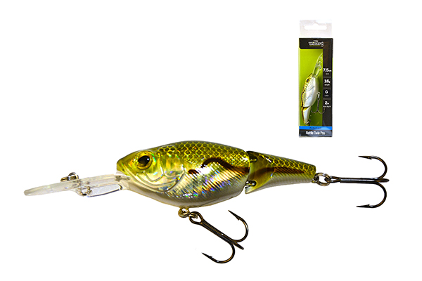 Wizard Rattle Twin PRO Floating Wobbler - Image 4