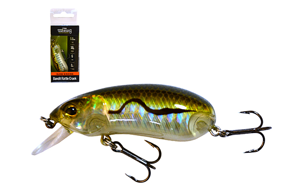 Wizard Bandit Rattle Crank Slow-sinking Wobbler - Image 5