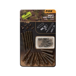 FOX Edges Camo Biztonsági ólomkapcsos Szerelék 7-es Méretű Forgóval 5DB - Image 2