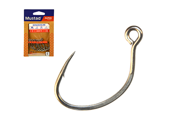 Mustad Ruthless In-line Single Horog - Image 2