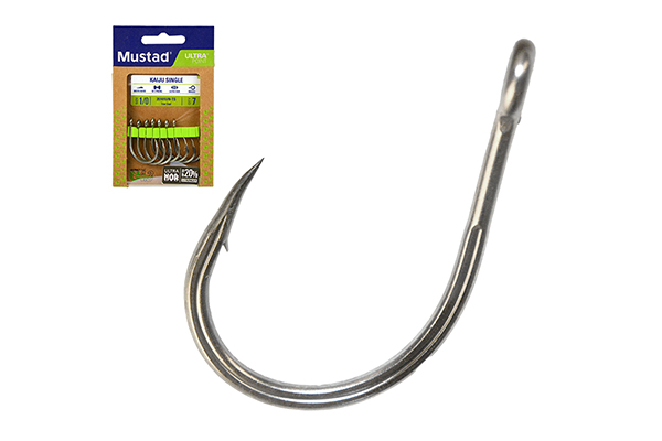 Mustad Kaiju Single Ring Titan Steel Horog - Image 2