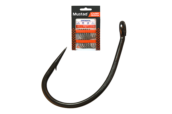 Mustad Carp Continental Horog - Image 2