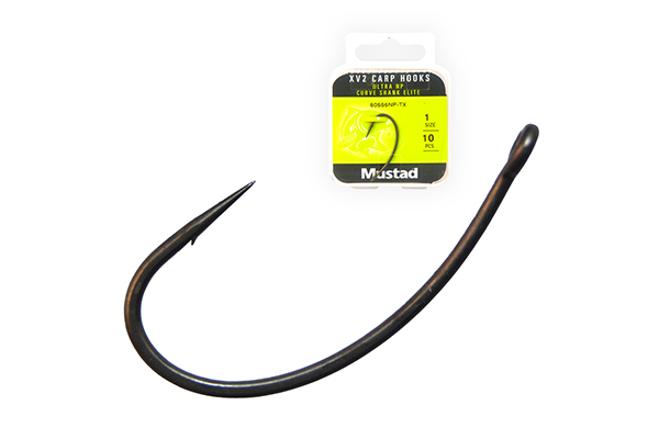 Mustad Ultra NP Carp XV2 Curve Shank Elite Horog - Image 2