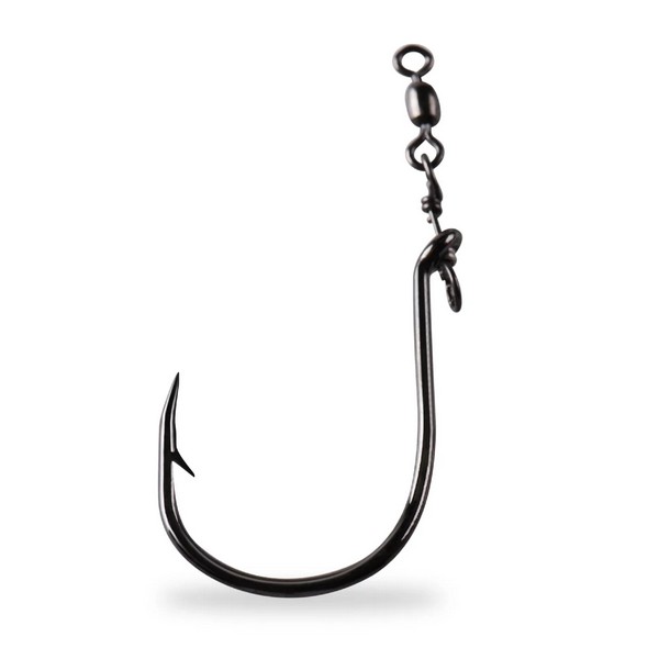 Mustad Ultrapoint No-twist Shot RIG W/mini Swivel Horog - Image 2