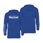 Mustad Blue Brand Longsleeve UV With Hood - Repreve+spandex UV Póló - Image 2