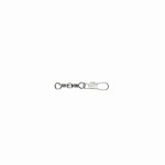 Mustad Barrel Swivel With Interlock Snap Forgókapocs - Image 3