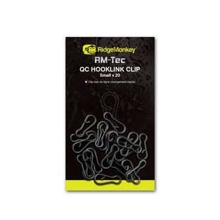 Ridgemonkey Rm-tec Quick Change Hooklink Clip Kapocs 20db/csomag - Image 2