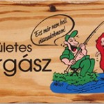 Fatábla Becsületes Horgász - Image 2