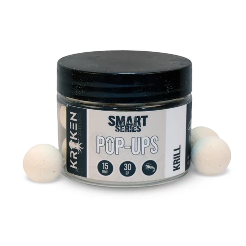 KRAKEN Smart Series Krill Fluo White Pop Ups 15mm