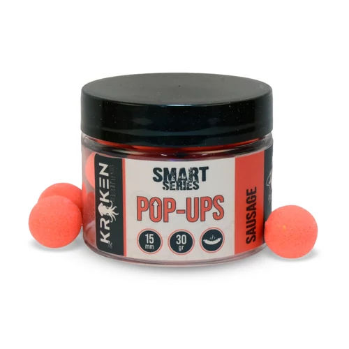 KRAKEN Smart Series Sausage Fluo Red Pop Ups 15mm