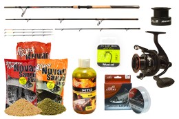 Carp Expert Silver Carp Heavy Feeder 3,60m Szett Etetőanyag Válogatással