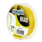 Kamasaki Braid Yellow Fonott Zsinór 100m