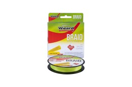 Wizard Braid Fluo Sárga Fonott Zsinór 135m
