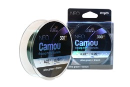 Carp Expert NEO Camou Olive Green + Brown Monofil Zsinór