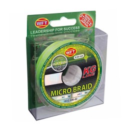 WFT Micro Braid UV Zöld Fonott Zsinór 150m